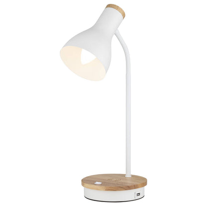 Mercator Billingham Desk Lamp - Wireless Charging - 150 x 430mm