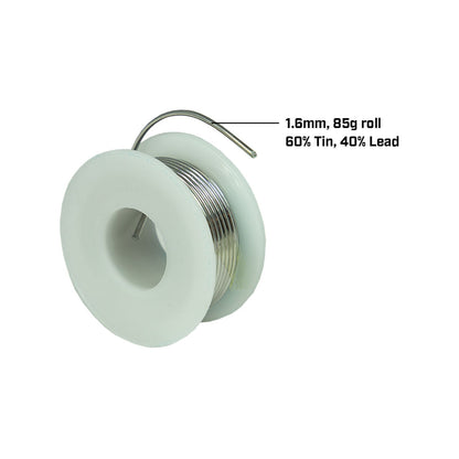 Weller 60/40 Rosin Core Solder - 1.6mm - 85g