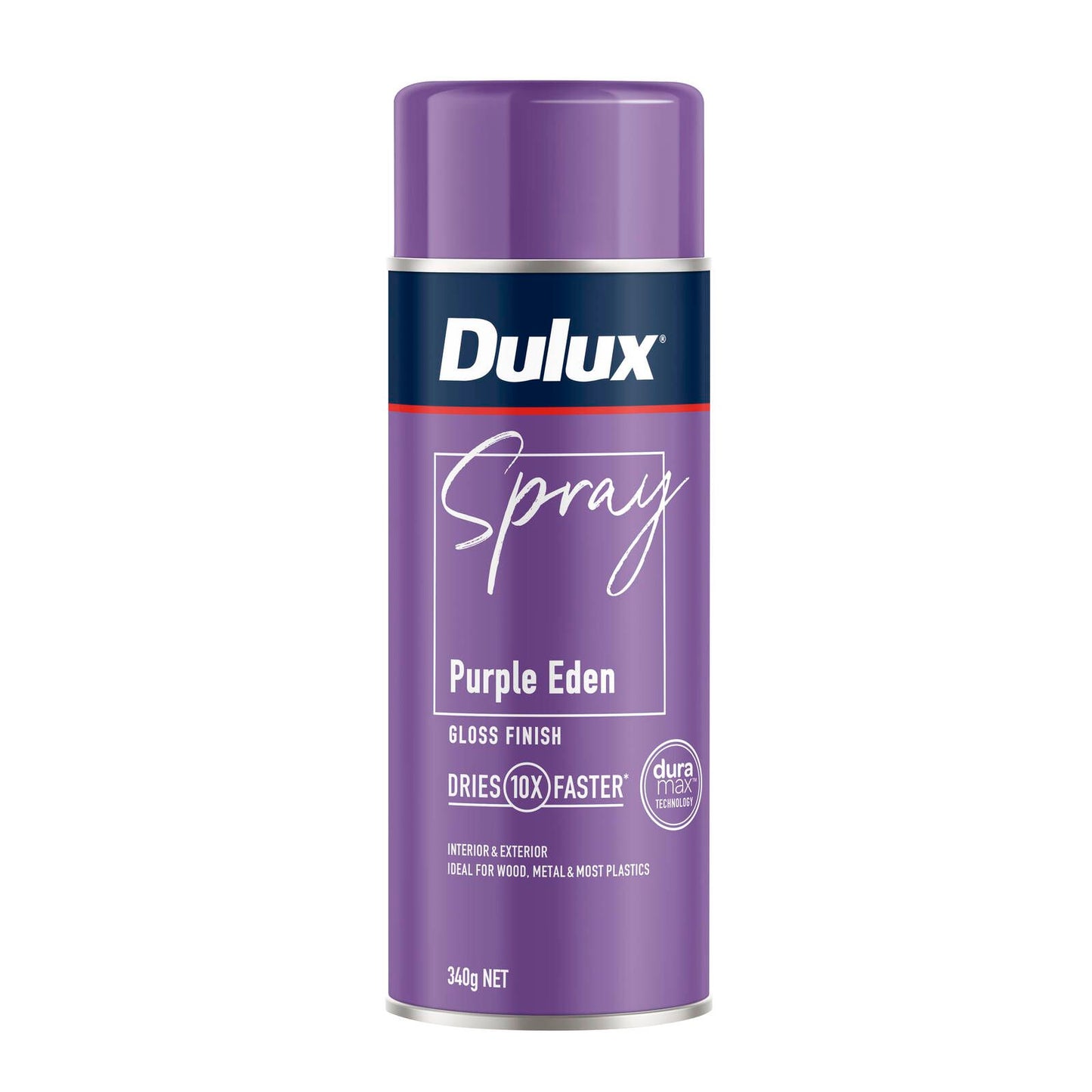 Dulux Spray Paint - 340g - Gloss Purple Eden