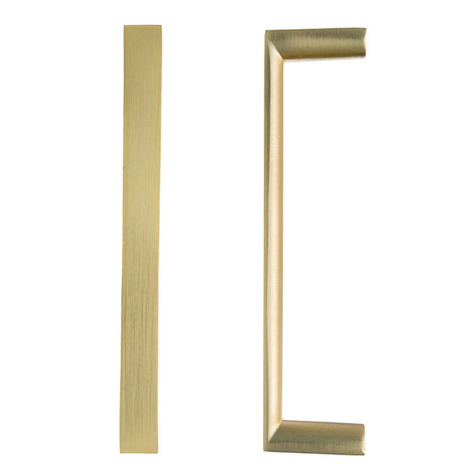 Taskmaster Brushed Brass Round Handle - 96mm - 10 Pack
