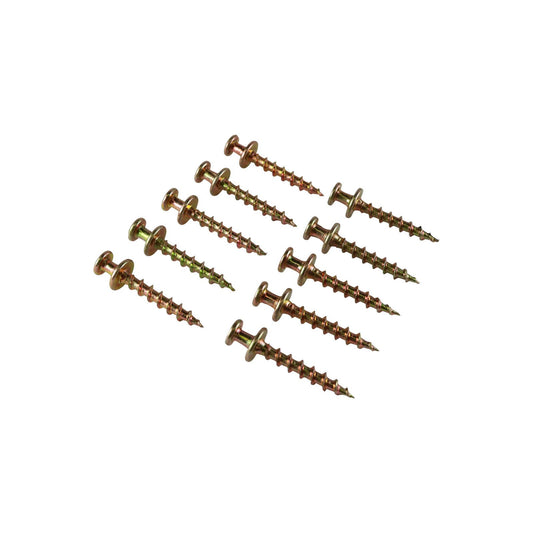Hangman Gold Heavy Duty Double Head Bear Claw Screw - 10 Pack - 45kg