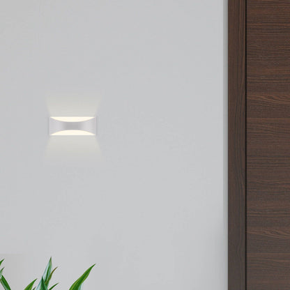 Arlec White Marina CCT LED Exterior Wall Light - 8W - 250 Lumens