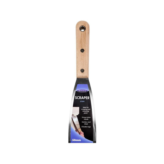 Monarch Scraper - 50mm - Stainless Steel - Heavy Duty