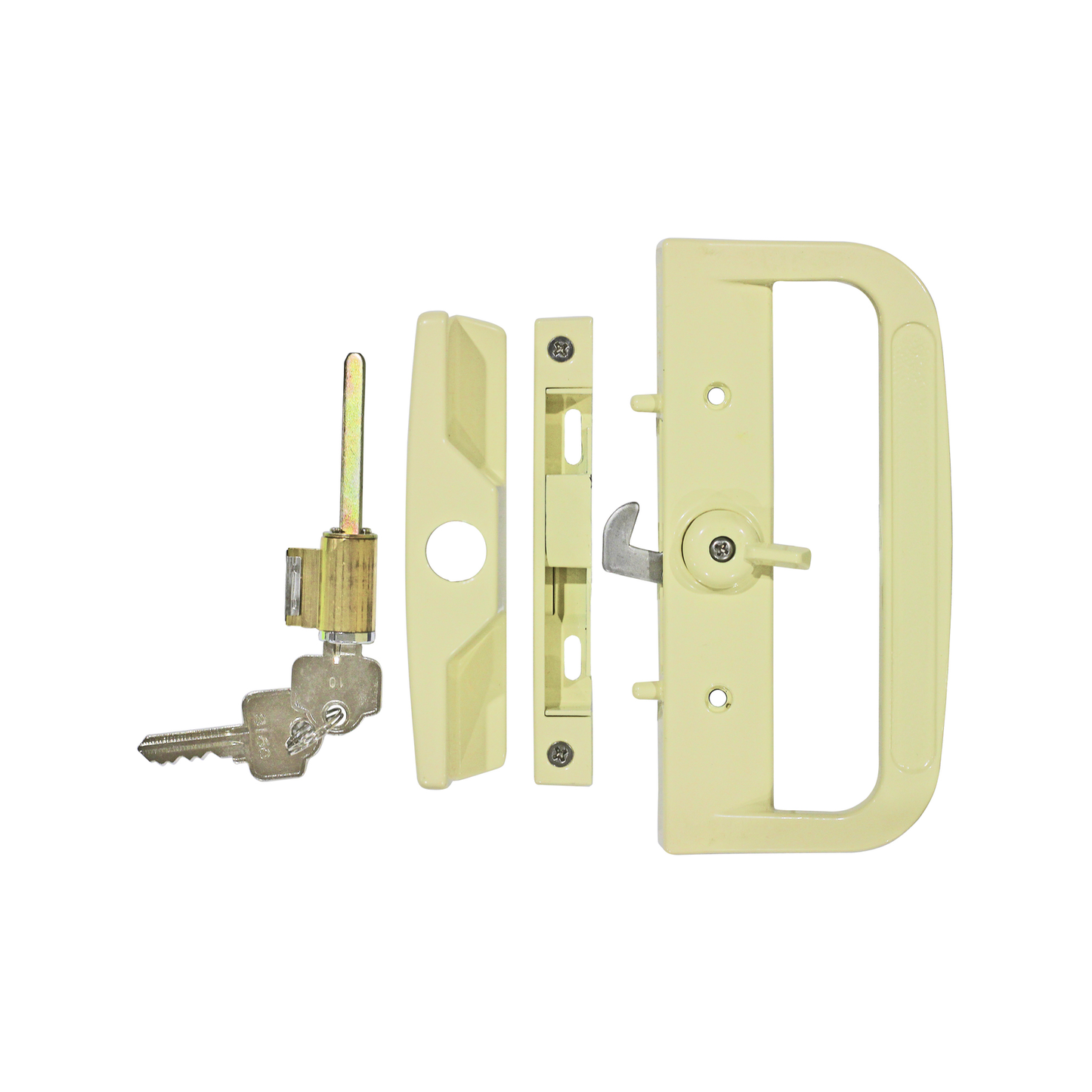 Rolltrak Primrose Sliding Patio Door Lock Set