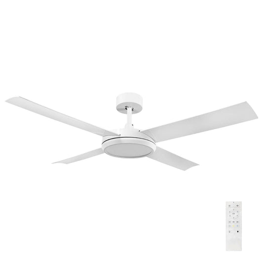 Brilliant White LED CCT Inaya DC Ceiling Fan - 52"