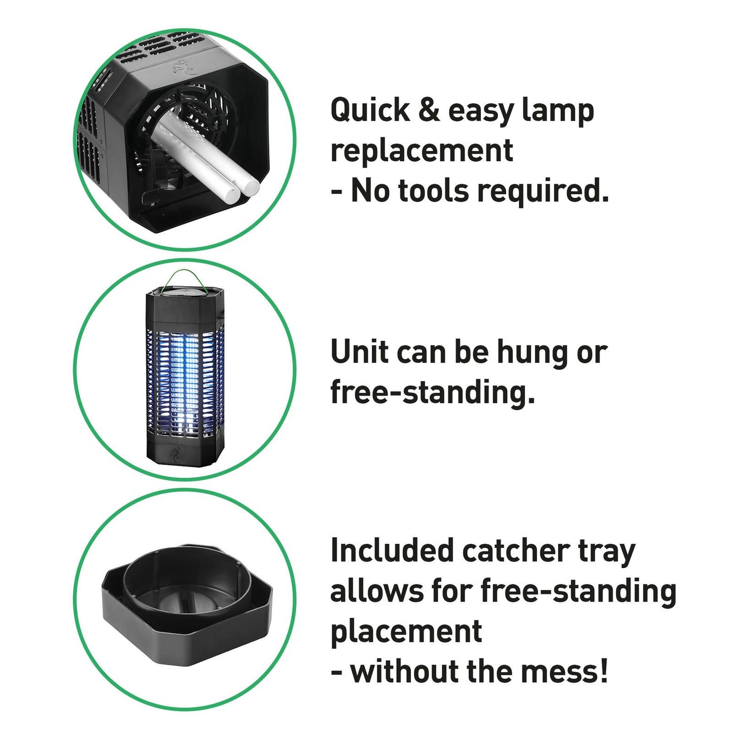 Gecko Large LED Zapper - 40m