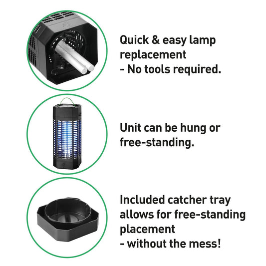 Gecko Large LED Zapper - 40m