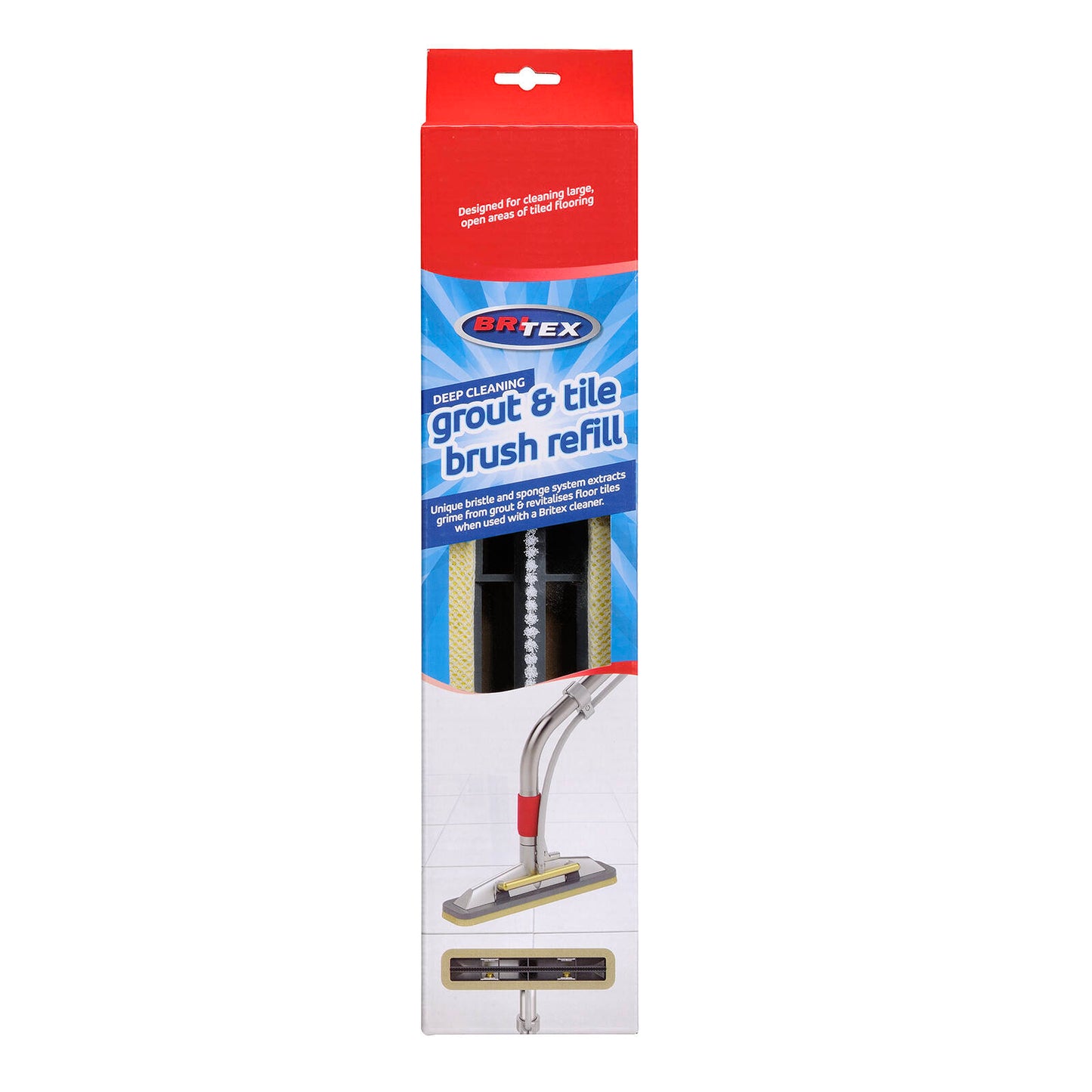 Britex Grout Tile Brush Refill - 80mm