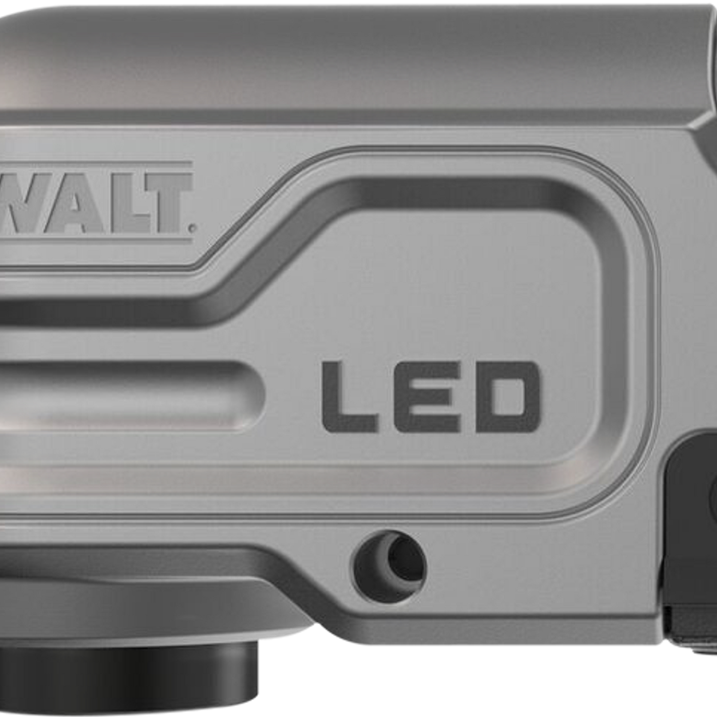 Dewalt Right Angle Hex Impact LED Attachment - 1/4" - 110 x 40 x 120mm
