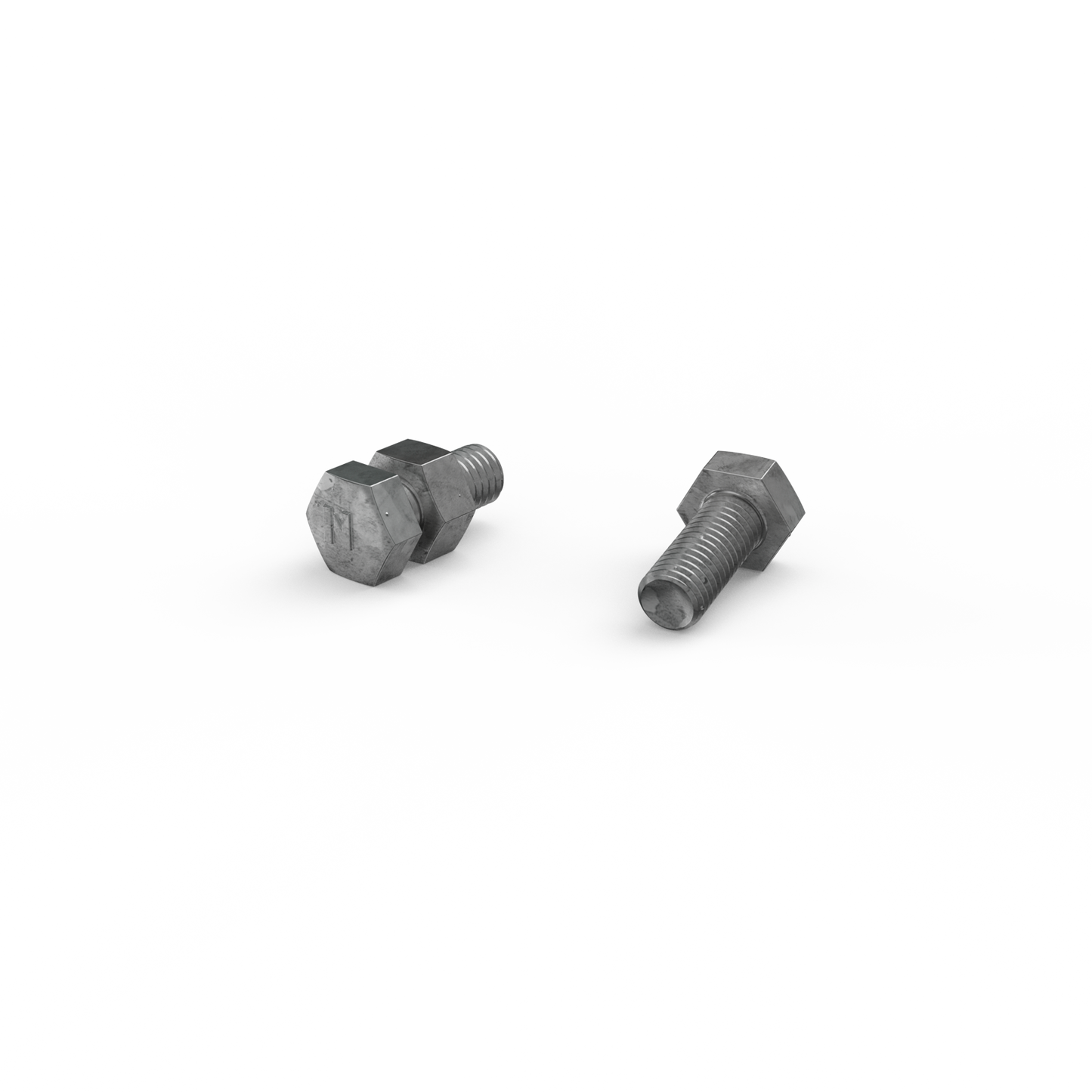 Zenith Hot Dip Galvanised Hex Head Bolts - M8 x 20mm - 25 Pack