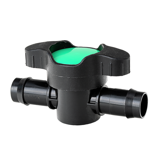 K Rain Barbed Inline Valve - 19mm