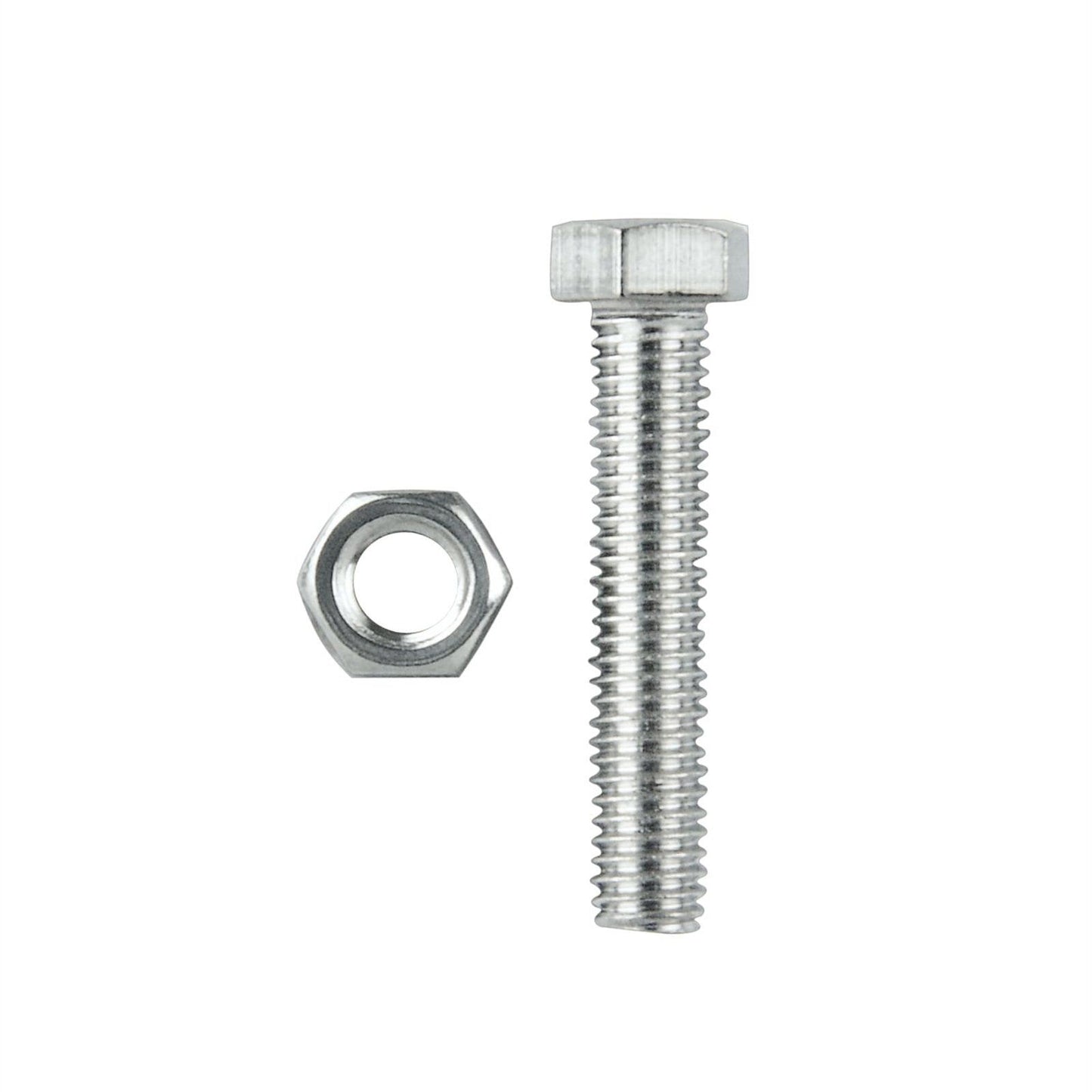 Pinnacle Hex Head Bolts and Nuts - M8 x 40mm - Stainless Steel - 4 Pack