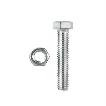 Pinnacle Hex Head Bolts and Nuts - M8 x 40mm - Stainless Steel - 4 Pack