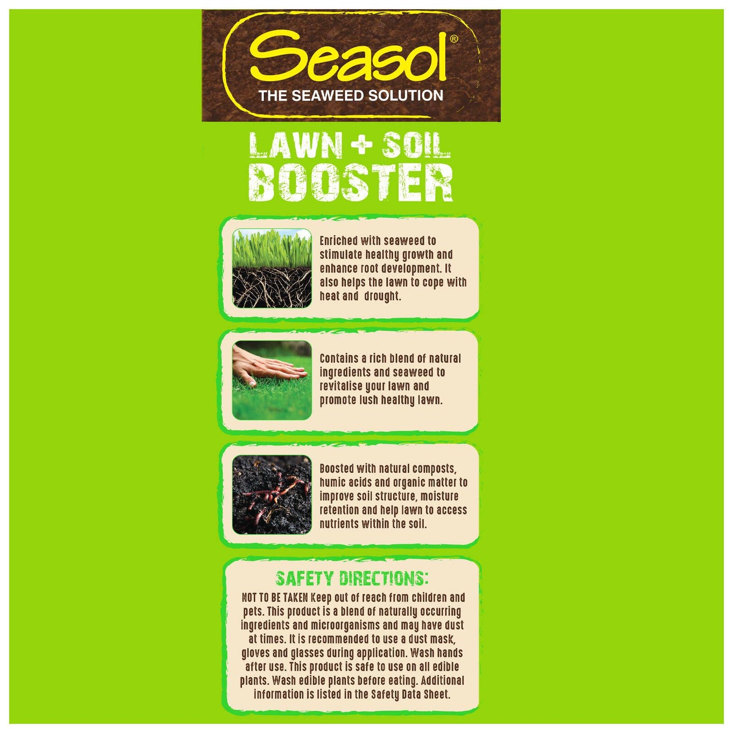 Seasol Lawn Soil Booster - 5kg