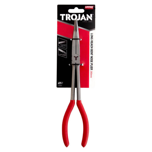 Trojan Long Reach Bent Nose Pliers 280mm