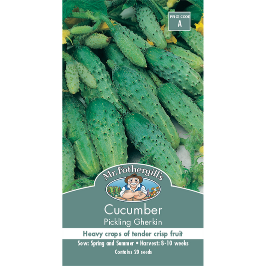 Mr Fothergill Pickling Gherkin Cucumber Seed