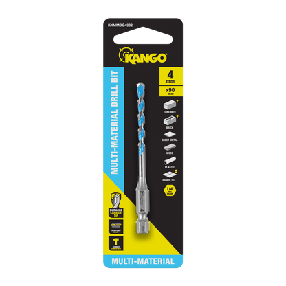 Kango Multi Material Drill Bit - 4mm x 90mm
