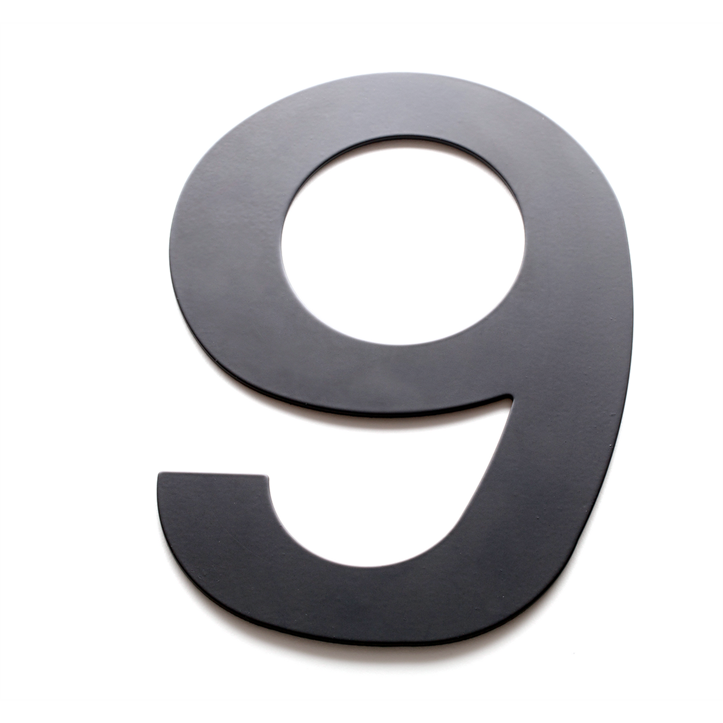 Sandleford Black Lorenzo House Number 9 - 200mm