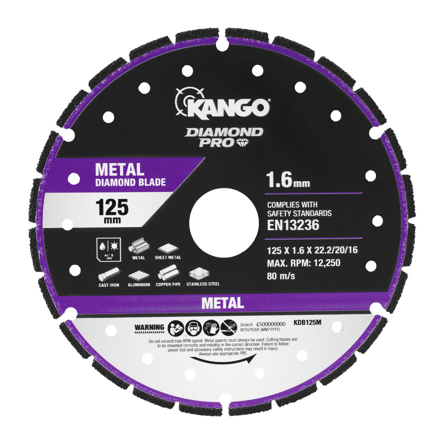 Kango Metal Diamond Blade - 125mm