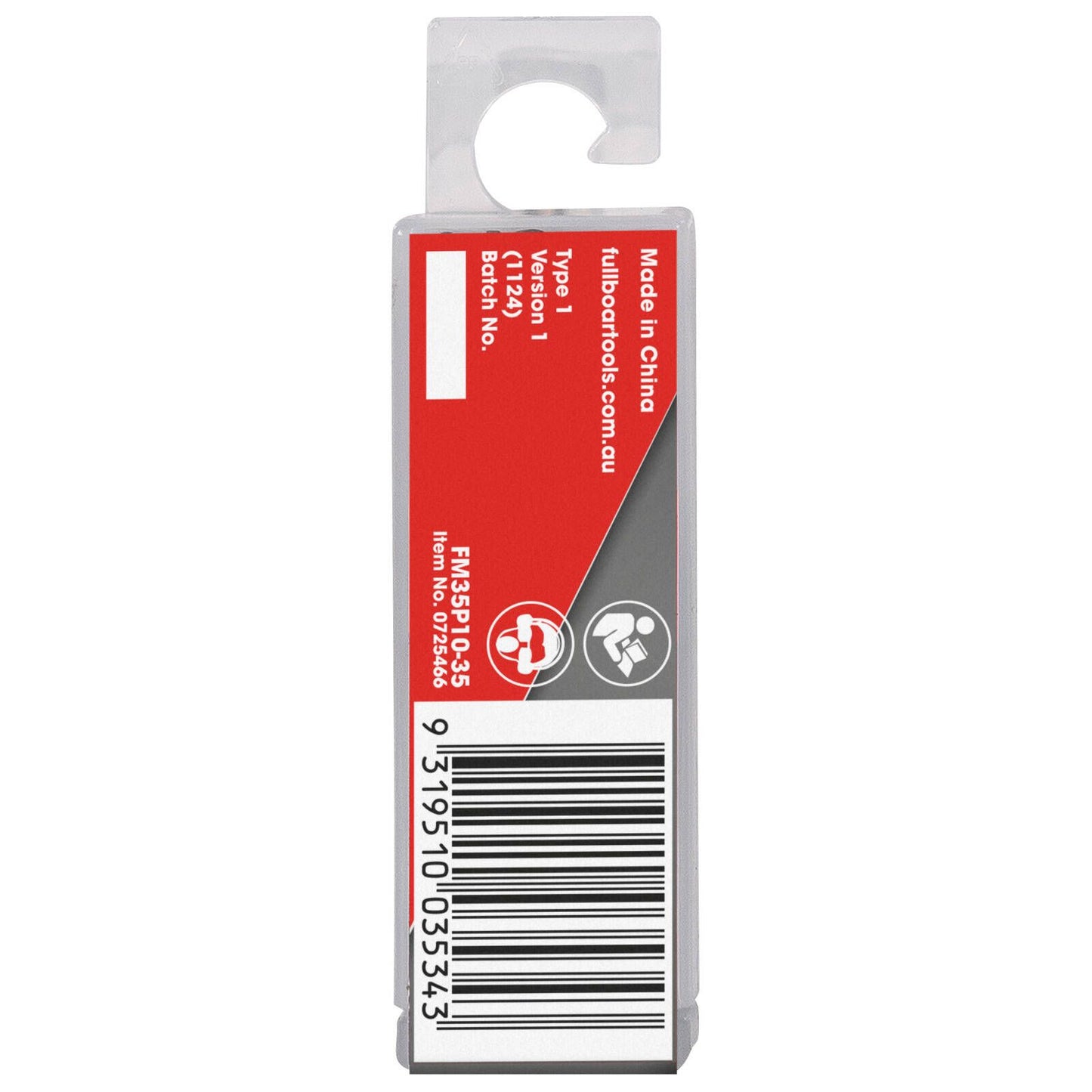 Full Boar M35 Cobalt Drill Bit - 3.5mm - 10 Pack