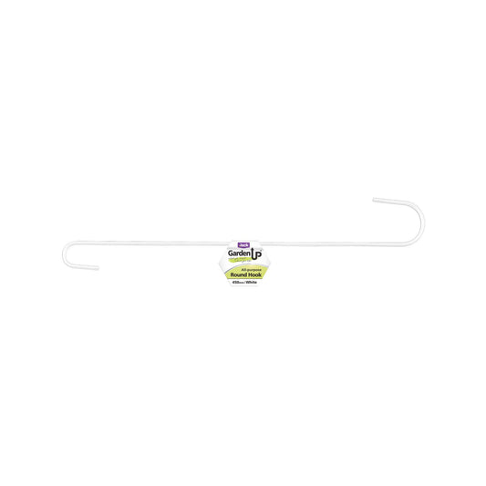 Jack Garden Up All-Purpose Round Hook - 450mm, White