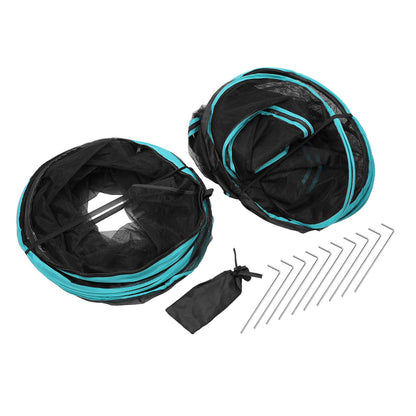 Paws Claws Mesh Pop Up Activity Centre - 195 x 70 x 70cm - 2 Piece Set