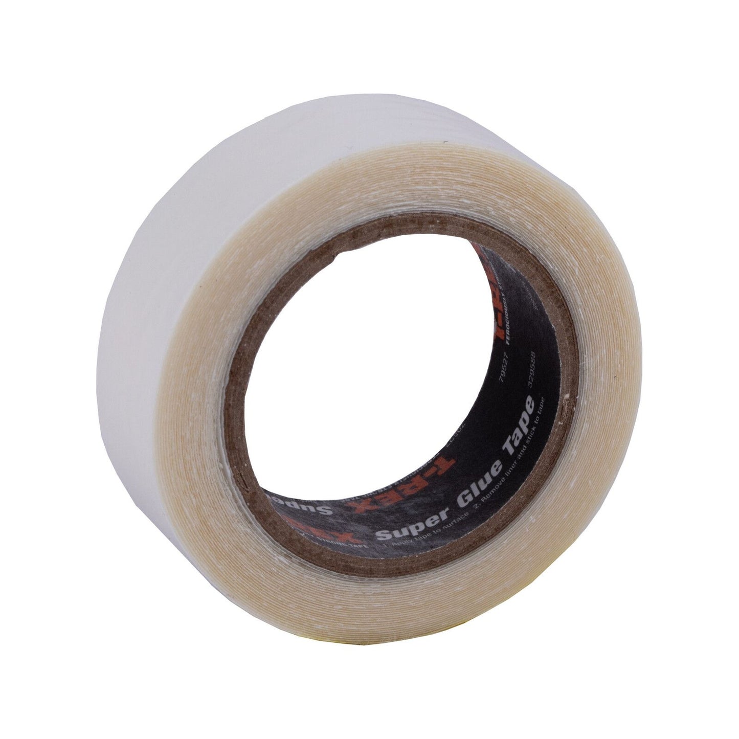 T Rex Clear Double Sided Super Glue Tape - 19mm x 4.5m