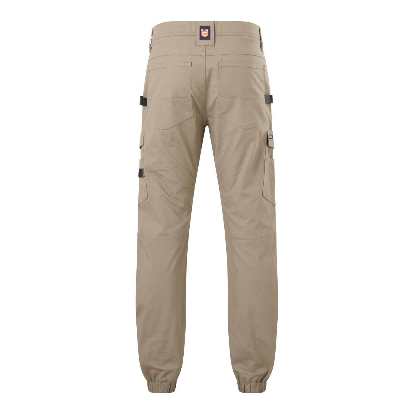 Citeco Cuffed Cargo Ripstop Pant - Size 92r - Khaki