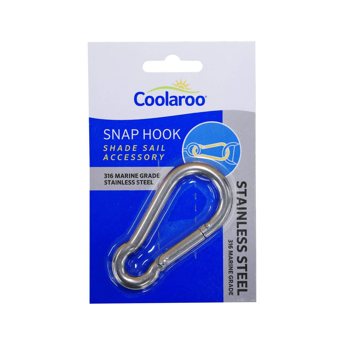 Coolaroo Shade Sail Snap Hook - 40mm