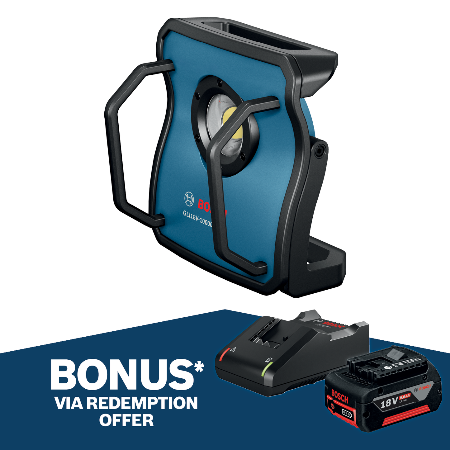 Bosch Worklight - 18V - 10000lm
