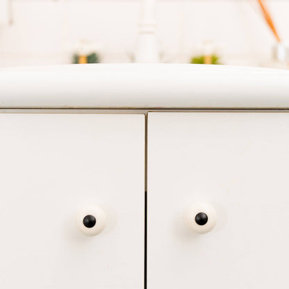 Taskmaster Ceramic Cabinet Knob - 50mm - 6 Pack