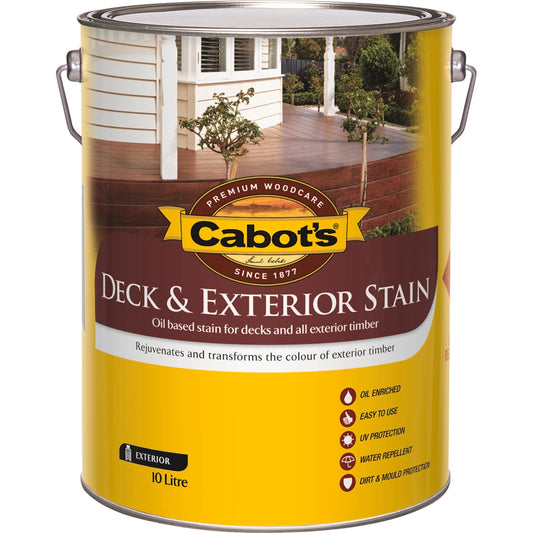 Cabot Merbau Oil Based Deck Stain - 10L