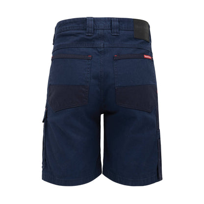 Hard Yakka Navy Legends Cargo Short 97R Cotton Tough Relaxed Fit