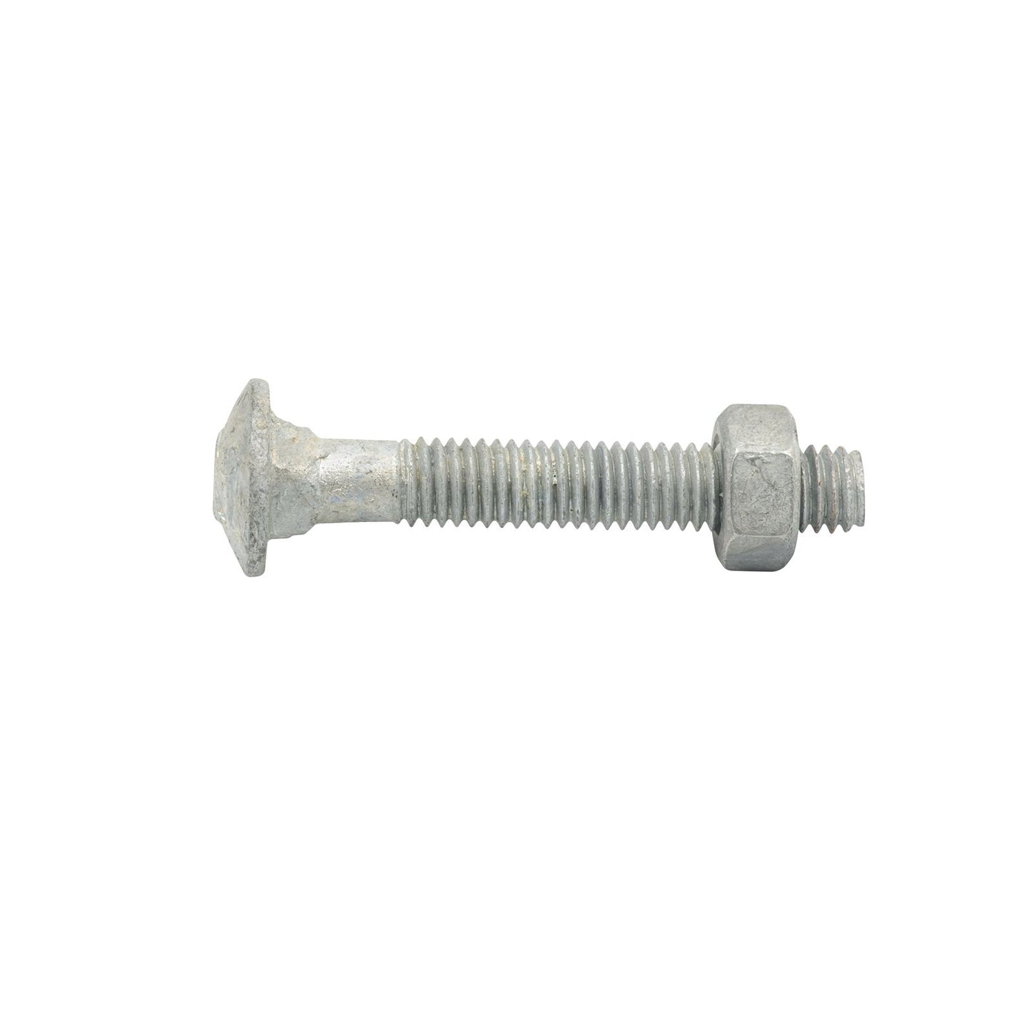 Zenith Hot Dip Galvanised Cup Head Bolts & Nuts - M6 x 40mm - 25 Pack