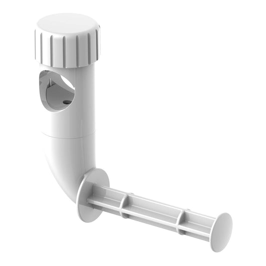 Evekare Toilet Roll Holder Rail Slider - White