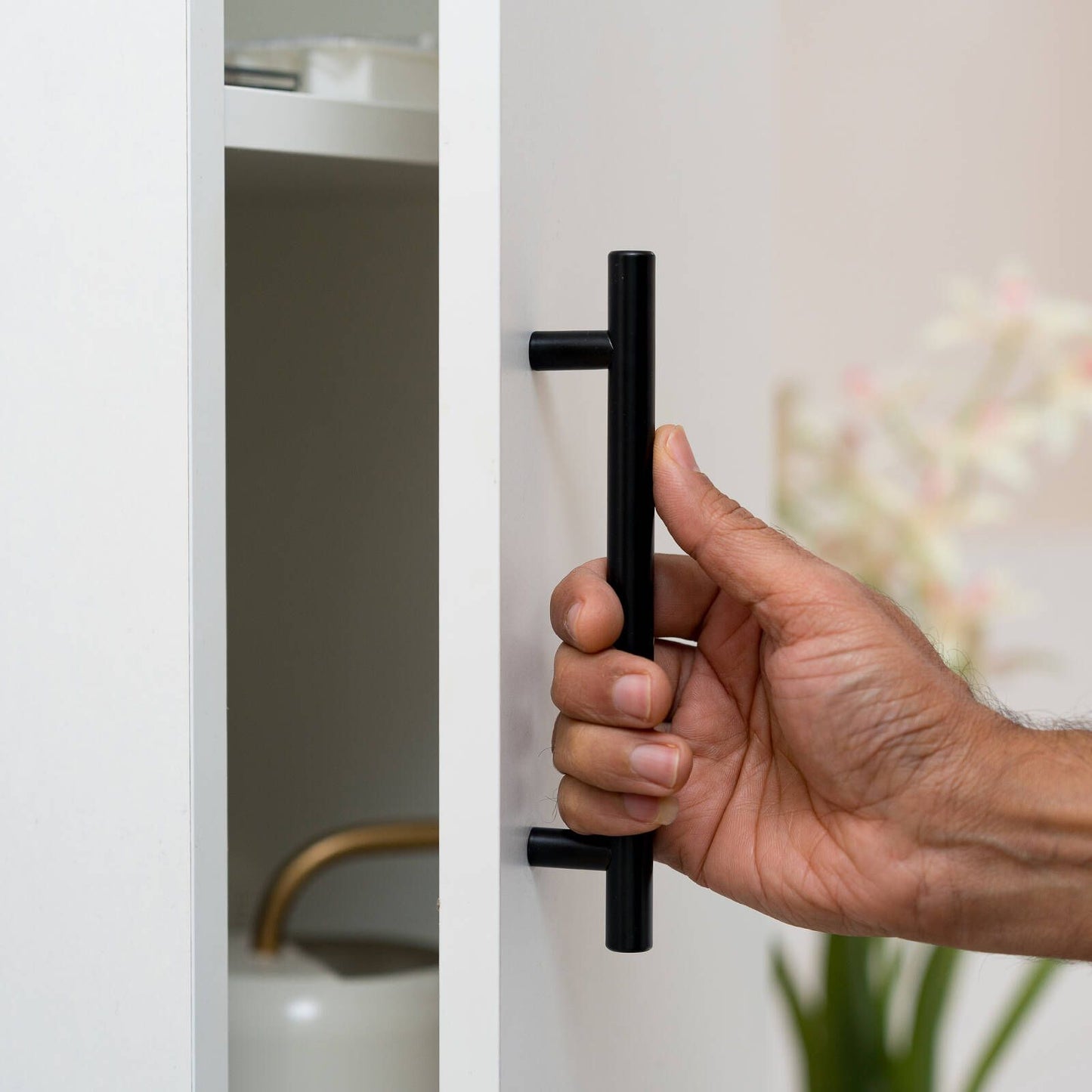 Taskmaster Matte Black T Handle - 128mm - 10 Pack