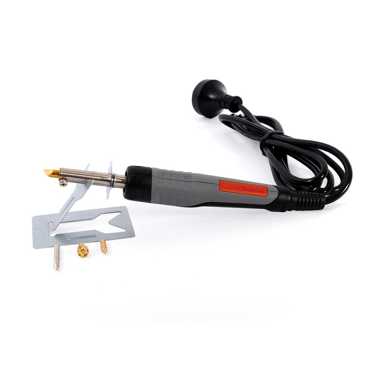 Tradeflame Wood Burning Soldering Iron Kit 240V 30W 8 Piece