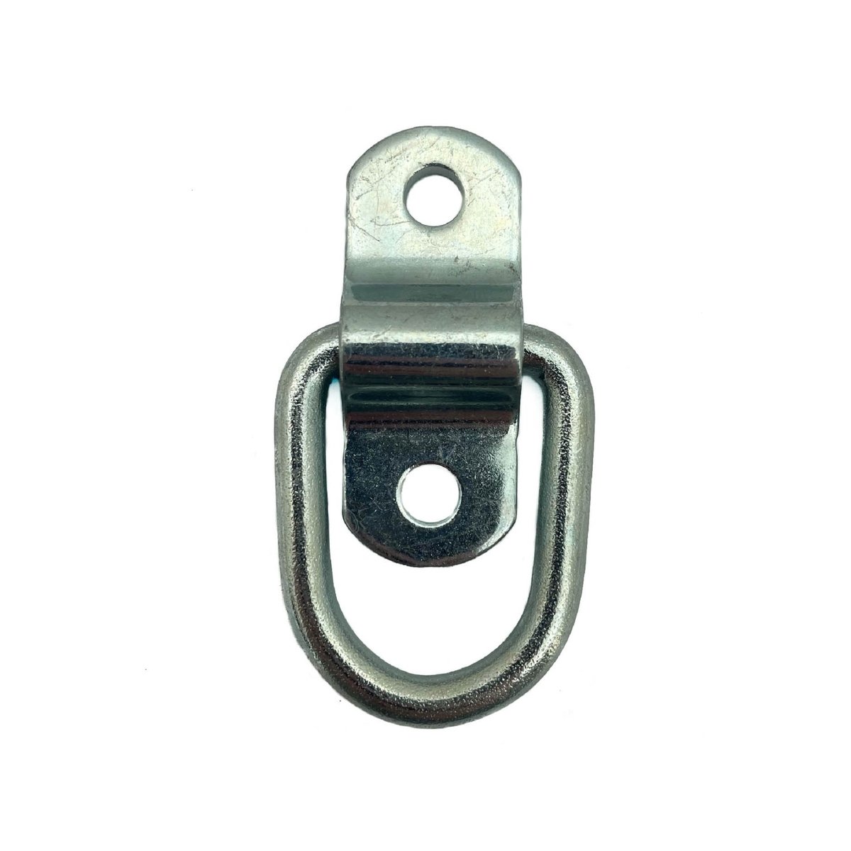 Grunt D Ring Anchor Points 4 Pack - Heavy Duty Steel - 35mm Size - Silver