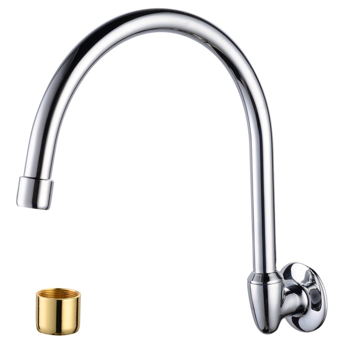 Shaw Mason Wall Sink Spa Spout - 250mm - Chrome