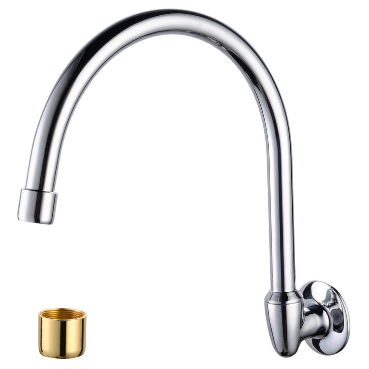 Shaw Mason Wall Sink Spa Spout - 250mm - Chrome