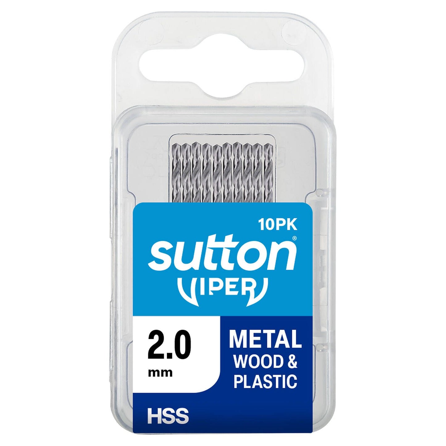 Sutton Tools Viper Drill Bit - 2.0mm - 10 Pack