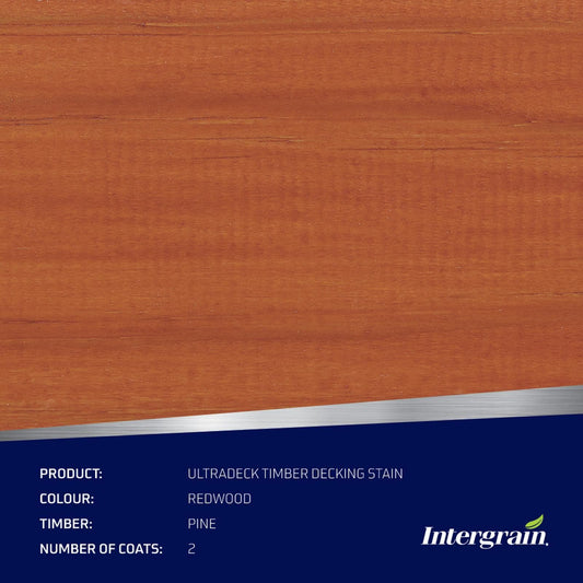 Intergrain NaturalStain Timber Stain - 4L - Redwood
