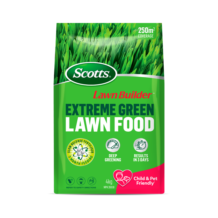 Scotts Lawn Builder Extreme Green Lawn Fertiliser - 4kg