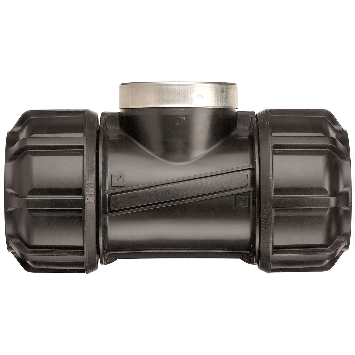Philmac Metric Tee - 25mm x 3/4"