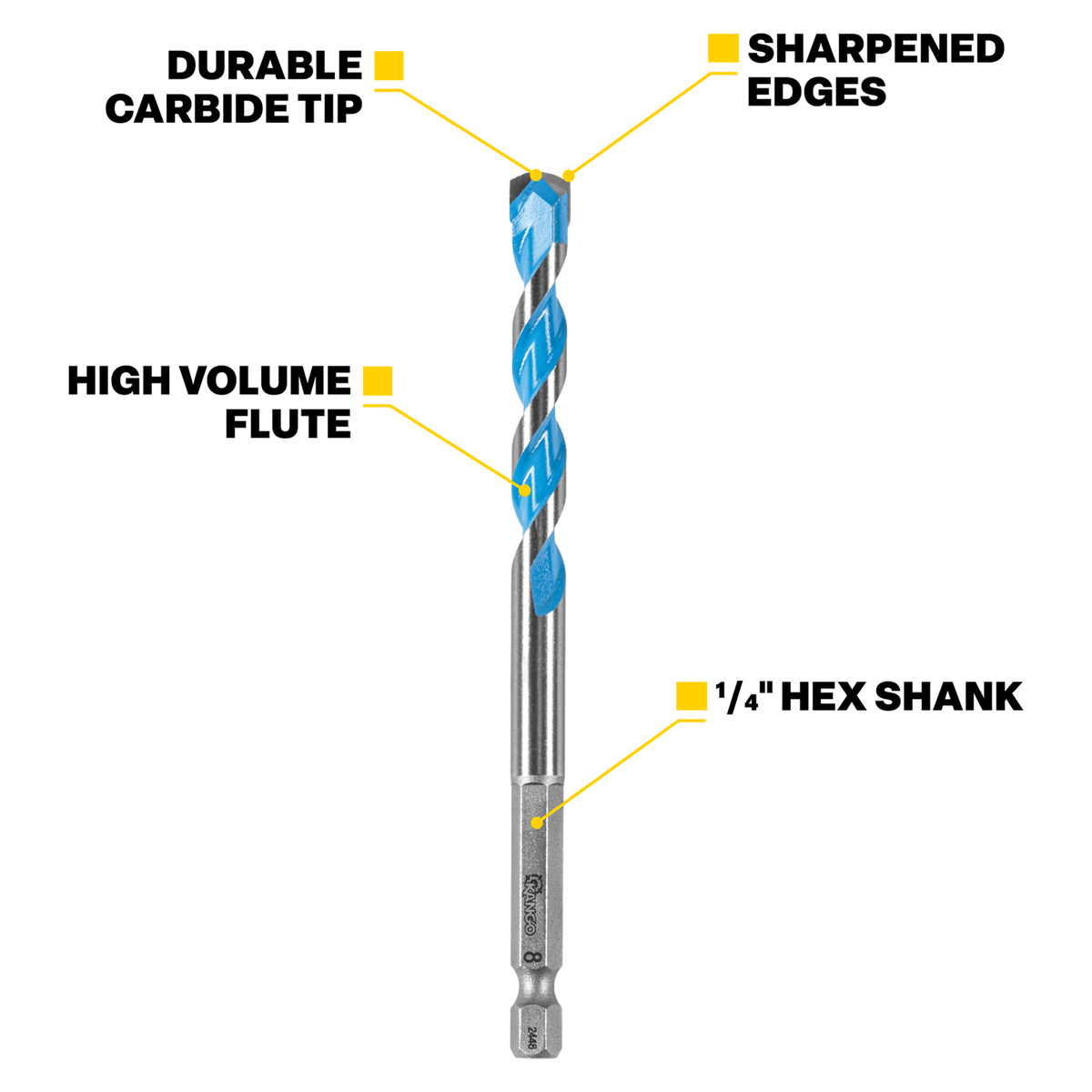 Kango Multi Material Drill Bit 6.5mm x 150mm