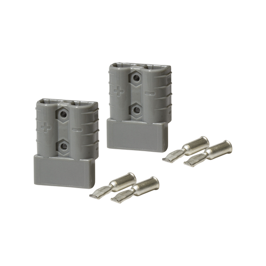 Kt Solar 50A Grey HD Connector Twin Pack