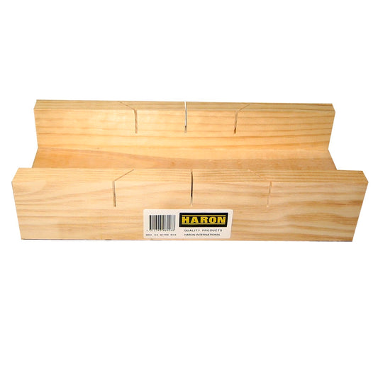 Haron Wooden Mitre Box - 300x100mm