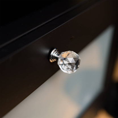 Taskmaster Crystal Cabinet Knob - 25mm - 4 Pack