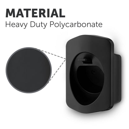 Arlec Heavy Duty EV Charger Cable Holder - 100 x 150 x 80mm - Black