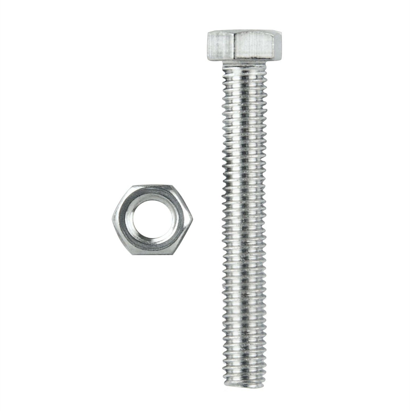 Pinnacle Hex Head Bolts and Nuts - M10 x 150mm - Stainless Steel - 2 Pack